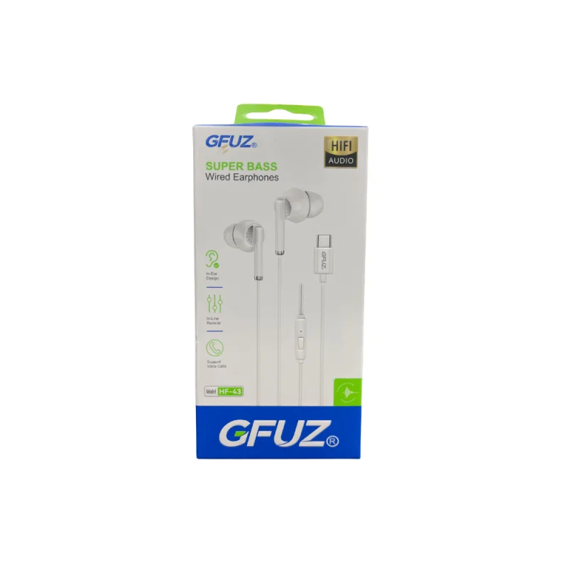 GFUZ SUPER BASS WIRED EARPHONES HF-43 - image principale