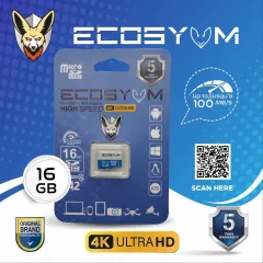 SD CARTE 16GB ECOSYUM COLOR