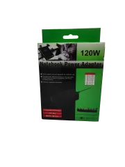 Chargeur laptop universel 120W + USB + FICHE BLUE POUR HP