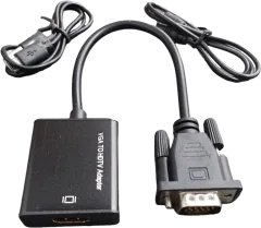 CABLE VGA TO HDMI ADAPTER
