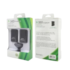 KIT CHARGEUR XBOX 4800 mAh Double Batterie