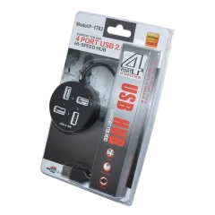 HUB USB 4 PORTS ROND P-1703