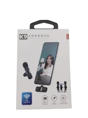 MICROPHONE DOUBLE SANS FILS K9 C/IOS/V8