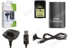 KIT CHARGEUR XBOX 4800 mAh