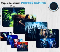 TAPIS DE SOURIS PHOTOS GAMING