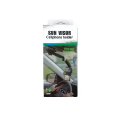 SUN VISOR CELLPHONE HOLDER