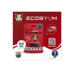 FLASH DISK USB METAL ECOSYUM 64GB