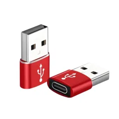 ADAPTER CONVERTER USB MALE TO TYPE C FEMALE 2.4A