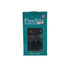 CLAVIER FLEXIBLE USB AVEC PAVE NUMERIQUE