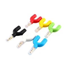ADAPTATEUR JACK 3.5MM AUDIO + MIC EN COULEURS